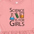 thumbnail image 4 of Inktastic Science is for Girls Girls Toddler Dress, 4 of 5