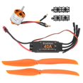 thumbnail image 1 of Motor Sin Escobillas de 1100KV, ESC DE 40A, Microservo 9G Para Aviones RC, Instalacia completa y fácil, 1 of 7