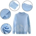 thumbnail image 2 of MXIEZI 2-13 Years Boys Girls Crewneck Sweaters for Kids Baby Fall Winter Warm Jumper Toddler Cotton Knit Tops, 2 of 9