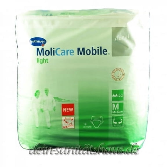 Hartmann MoliCare Absorbent Underwear - 915852CS - 31" - 47", 56 Each / Case