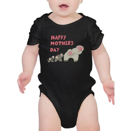 

Mothers Day Doodle Elephant Bodysuit Infant -Image by Shutterstock 12 Months