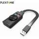 thumbnail image 2 of 7.1-channel USB Sound Card Adapter, External 2.0 Audio Stereo Sound Card Converter, 3.5 Mm Earphone Headset, Plug and Play, (black), 2 of 5