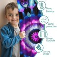 thumbnail image 3 of Blackout Kids Curtains,Colorful Tie Dye Mandala Pattern Childrens Insulated Curtains Set Of 2,Bedroom Essentials,Toddler Room Decor 42"x84", 3 of 5
