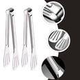 thumbnail image 3 of OFFIGAM 4Ud Pinzas Multiusos Para Servir En Cocina Acero Inoxidable Duradero Y Antideslizante, 3 of 8
