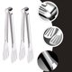 thumbnail image 3 of Nestingho 4Ud Pinzas De Cocina Ergonómicas De Acero Inoxidable Para Servir Steak Pan Y Barbacoa Plata, 3 of 8