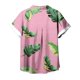 thumbnail image 5 of Eres Más Que una Camisa de Puntuación de Prueba Turndown Collar Impreso Blusa, Manga Corta Moda Casual Top, 5 of 5
