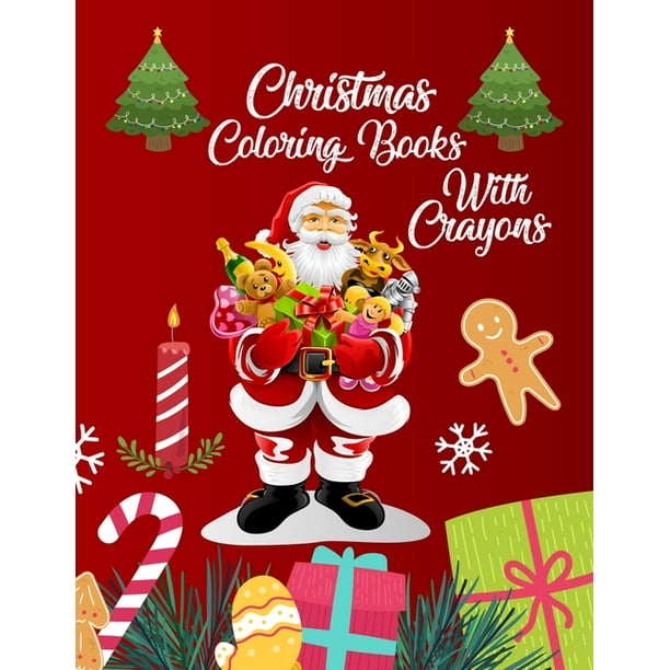 Download Christmas Coloring Books With Crayons : Christmas Coloring ...