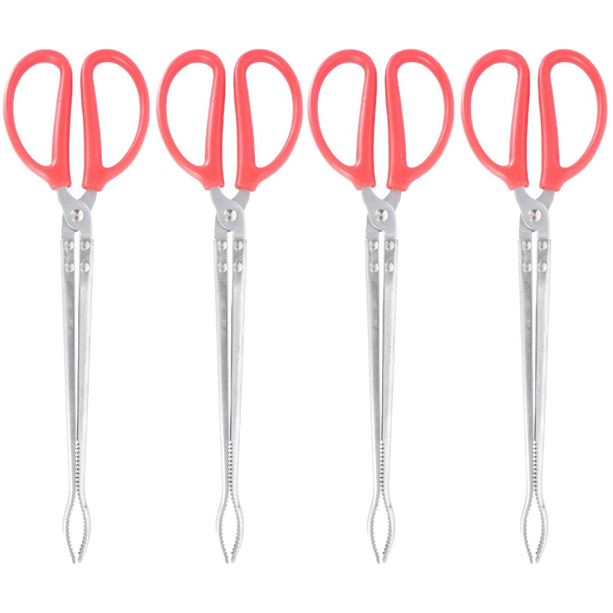 Tongs Trash Picker Metal Grabber Scissor Upper Litter Reacher Grabber