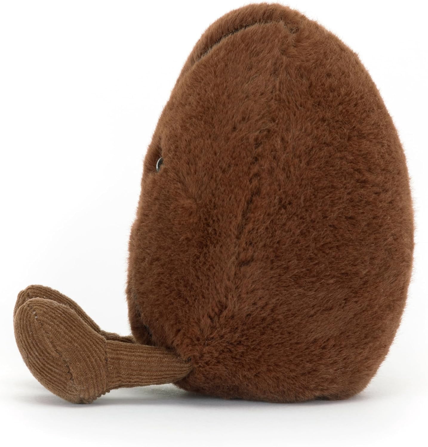 Jellycat Amuseables Coffee Bean Stuffed Toy, 5 inches - Food Plush - Fun Gift Idea
