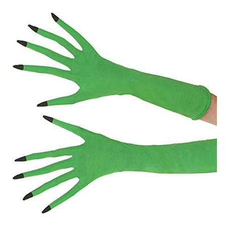 Creepy Witch Gloves Adult Costume Accessory