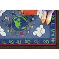 thumbnail image 3 of Flagship Carpets FCICE18922W Easy Care Happy World Rug- 72 x 48 in., 3 of 8
