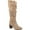Leopard, variant on Journee Womens Aneil Wide Width Extra Wide Calf Stacked Heel Knee High Boots