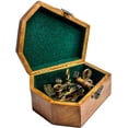 thumbnail image 2 of Sailor's Art Antique Brass Nautical Sextant Wooden Box-Navigation Instruments Nautical Sextant - Kelvin & Hughes 1917 London Brass Sextant for Mariners Surveyors- Vintage Style Nautical Sextant, 2 of 5