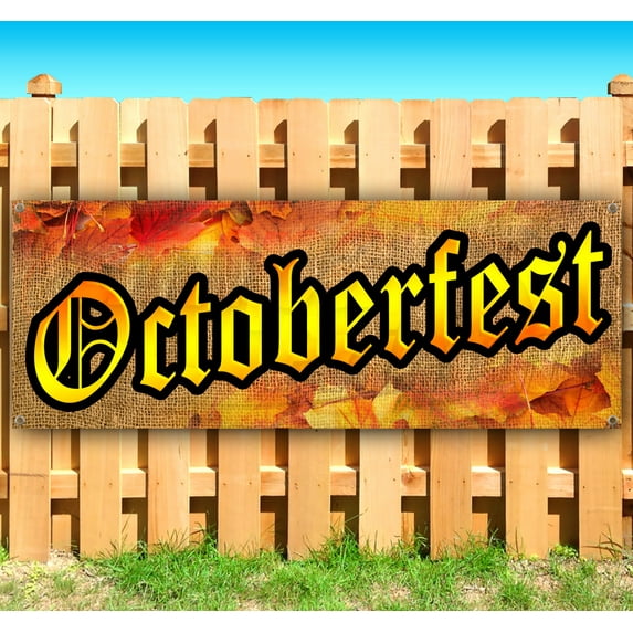 Octoberfest 13 oz Vinyl Banner With Metal Grommets