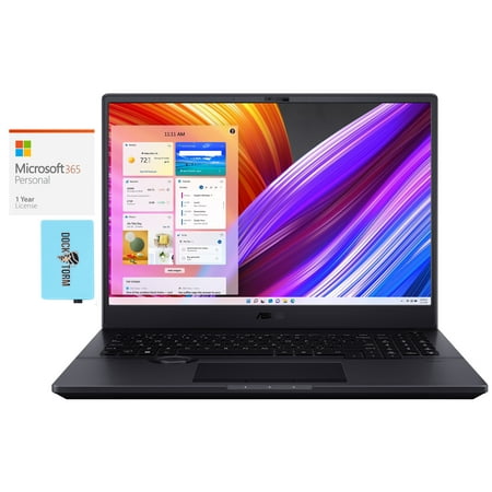 ASUS ProArt Studiobook H7600ZX Home & Business Laptop (Intel i7-12700H 14-Core, 16.0" 60Hz 3840x2400, GeForce RTX 3080 Ti, 64GB DDR5 4800MHz RAM, Win 11 Pro) with Microsoft 365 Personal , Hub