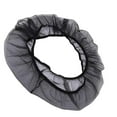 thumbnail image 3 of pitrice Birdcage Cover Mesh Elastic Opening Airy Seed Catcher Skirt Soft Ventilated Washable Reusable Netting Guard Protector Black M, 3 of 7