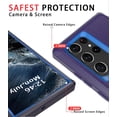 thumbnail image 3 of for Samsung Galaxy S22 Ultra Case,Dropproof Shockproof for Samsung S22 Ultra Case,Heavy Duty Protective Galaxy S22 Ultra Case,S22 Ultra Case 6.8 Inch(Dark Blue), 3 of 14