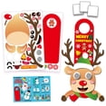thumbnail image 1 of Puerta De Navidad Decoración Del Hogar Adhesivo Colgante De Puerta 3D De Navidad Para Niños Vogacara HA043948-03, 1 of 6