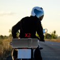 thumbnail image 4 of Tubo de herramientas para motocicleta, fácil de instalar, accesorio, guantes, impermeable, caja de almacenamiento, 2 unidades 2x grandes sin cerradura, 4 of 9