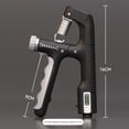 thumbnail image 2 of Peggybuy 10-100kg Hand Grip Adjustable A-Type Muscle Building for Rehabilitation Training, 2 of 7