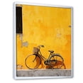 thumbnail image 2 of Designart "Citrus Relaxation Bike" Bicycle Floater Framed Wall Decor, 2 of 5