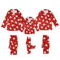 thumbnail image 4 of WOYY Christmas Family Pajamas Matching Sets Long Sleeve Top Pants Holiday Sleepwear PJ, 4 of 4