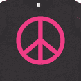 thumbnail image 4 of Inktastic Pink Peace Sign Youth T-Shirt, 4 of 5