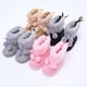 thumbnail image 1 of Winter Snow Baby Boots 4-Colors Warm Fluff Balls Indoor Cottton Soft Rubber Sole Infant Newborn Toddler Baby Shoes 2023Pink12(10.5cm) He Qiyong unisex, 1 of 1