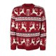 thumbnail image 4 of Puntoco-suéter recreativo con estampado navideño para mujer, suéter tejido con cuello redondo, tops de manga larga, liquidación navideña Puntoco Puntoco-3932, 4 of 9