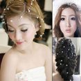 thumbnail image 5 of Coofit 16.4ft Pearl String Fashion Multifunctional Pearl Bead Chain Wedding Headpiece, 5 of 5