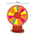 thumbnail image 2 of Pub Quiz Night Spinner Spinning Prize Wheel Diy Spin Wheel Set with Stable Stand Colorful Lucky Roulette Spinner for Carnival Party, 2 of 8