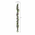 thumbnail image 6 of BalsaCircle 6 feet Purple Silk Rose Flowers Garland Leaves Wedding Bouquets, 6 of 8