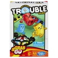 thumbnail image 1 of Juego Hasbro Gaming Pop-O-Matic Trouble Grab & Go (tamaño de viaje), 1 of 1