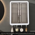 thumbnail image 3 of Cosmetics Wall Storage Cabinet, Multifunctional Multi Layers Bathroom Cabinet Wall Mounted  for Home, 3 of 7