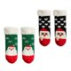 thumbnail image 3 of Kids Non-slip Warm Socks Christmas Pattern For Indoor Floor Walking 14cm Sole Length 2 Pairs, 3 of 3