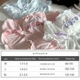 thumbnail image 5 of Huhudde Women's Ruffled Trim Underwear Hipsters Embroidered Letter Soft Ice Silk Fabric Panties Sweet Bowknot Briefs Underpants, 5 of 19