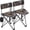 Camo Tall, variant on 2 Pack Tripod Camping Chairs Folding Lightweight, Portable 3 Legged Tripod Stool Seat with Backrest, Small Golf Chair Compact for Adults Fishing Hunting, Black