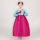 thumbnail image 3 of Vestido Daejang Geum para niña, traje tradicional coreano, Hanbok nacional coreano, falda de baile, escenario, fiestas de Halloween y Navidad, espectáculo, 3 of 5