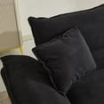 thumbnail image 5 of Modern Loveseat Sofa with Corduroy Fabric, Wide Seat, and High-Density Foam Cushions, 5 of 7