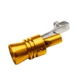 thumbnail image 2 of Car Modified Turbine Whistle Exhaust Pipe Sound Simulator for Enhanced Engine Performance, Adjustable Sound Control, Easy Installation, Fits Most Vehicles Akmoler | Metal, Gold, 2 of 8
