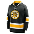 thumbnail image 2 of Men's Fanatics Black Boston Bruins Prime Time Fleece Hoodie, 2 of 4