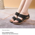 thumbnail image 4 of BONIXOOM Sandals Women Comfortable Clearance Fall Slip-On None Casual Fashion Womens Shoes Black Size 5.5, 4 of 5