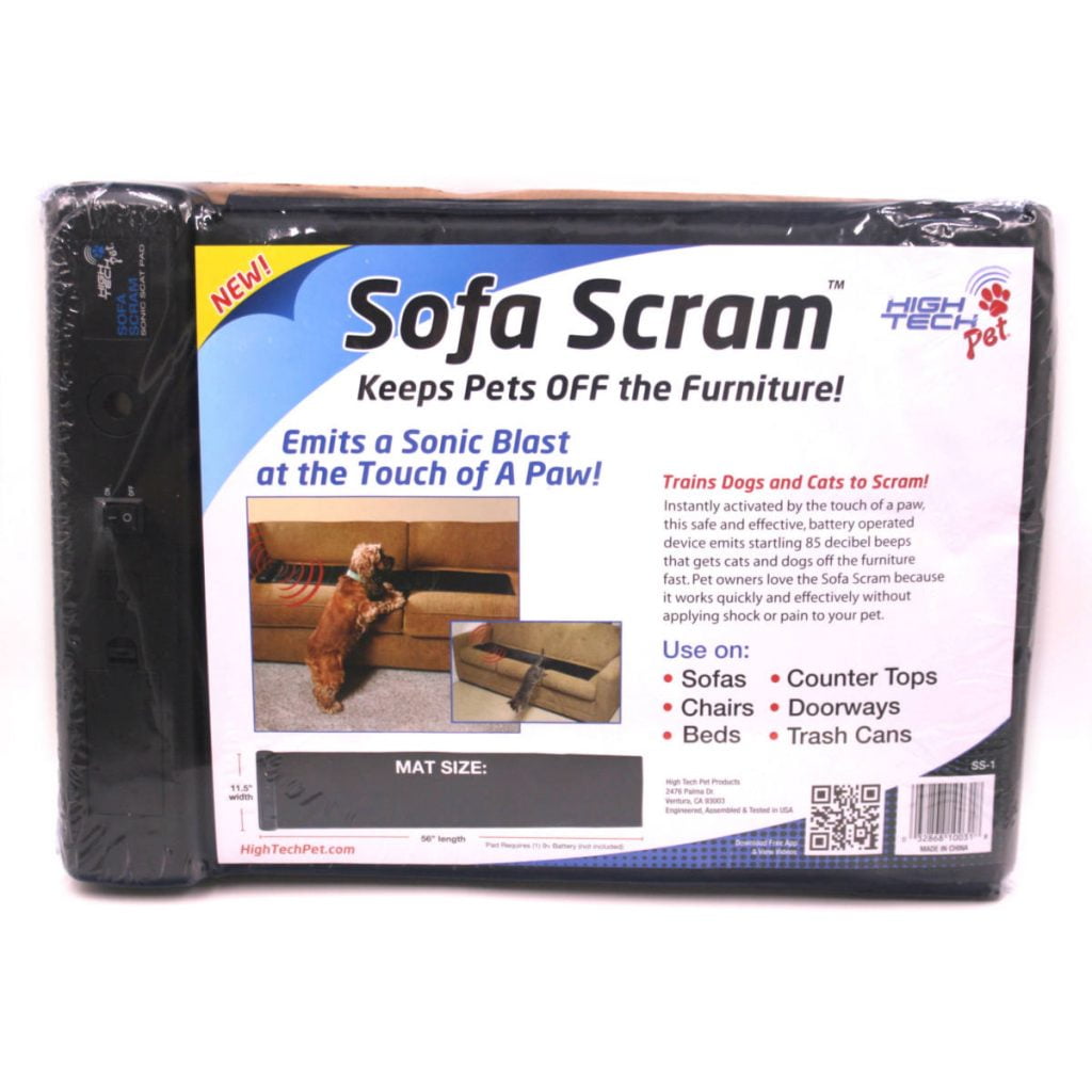 Sofa Scram Sonic Dog Cat Deterrent Repellent Mat Walmart Com