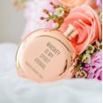 thumbnail image 2 of Weddingstar Customizable Rose Gold Stainless Steel Round Hip Flask \u2013 Spirit Animal Engraving, 2 of 4