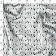 thumbnail image 3 of Soimoi Modal Satin Fabric Cat Animal Printed Fabric 1 Yard 42 Inch Wide, 3 of 5