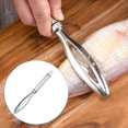 thumbnail image 4 of Herramienta de eliminación de de pescado portátil Buen nte Peeling Cepillo de limpieza Escariador Raldores de pescado Removedor Soledad Raspador de mariscos, 4 of 8