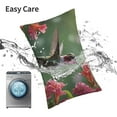 thumbnail image 6 of Yiaed Humming Bird 1 Print Brushed Microfiber Envelope Pillowcases, Standard,Envelope Closure Pillow Cases(No pillow core)-16"x24", 6 of 6