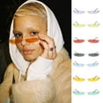 thumbnail image 4 of Gafas de terre de Mujer Hombre Lente Clara Protección 400 Vintaje para Conducción Deporte Libre Gris Negro Yinane Gafas de sol de mujer de moda, 4 of 8