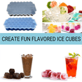 thumbnail image 5 of Bandeja para Hielo, Bandeja para Hielo para Hacer Hielo Hexagonal, Incluye 2 Bandejas, 5 of 5