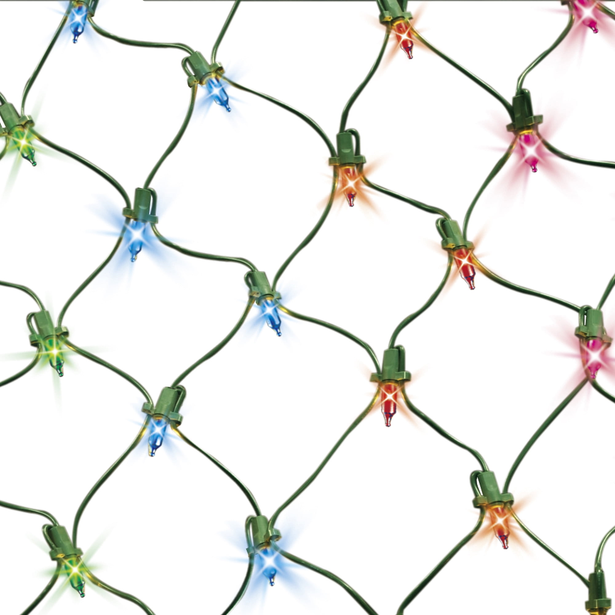 Holiday Time 240Count Multicolor Incandescent Giant Net Christmas